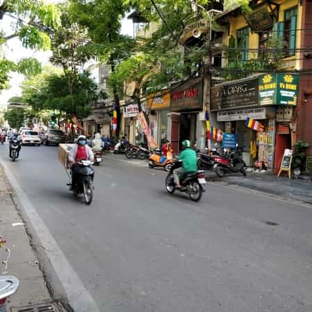 The Streets of Hanoi are lively and busy