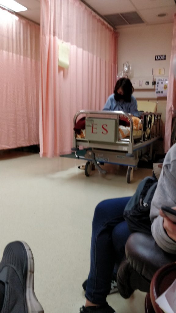 A lot of times people were really out in the open.  Maybe privacy is a bit different here